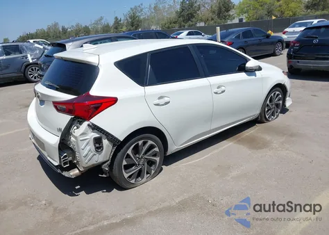 2016 Scion Im из США, поврежденный, VIN JTNKARJE9GJ514787